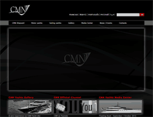 Tablet Screenshot of cmnyachts.com